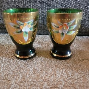 Hand blown glasses